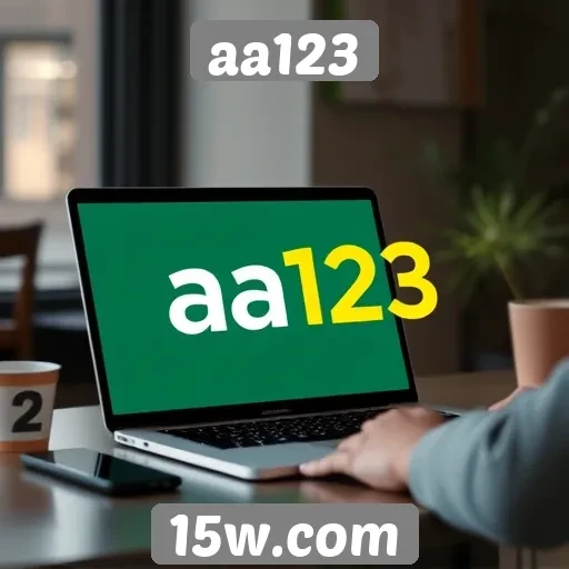 Novas funcionalidades do site aa123 em destaque