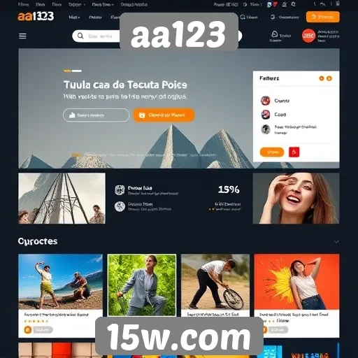 Mudanças no design do site aa123 atraem usuários